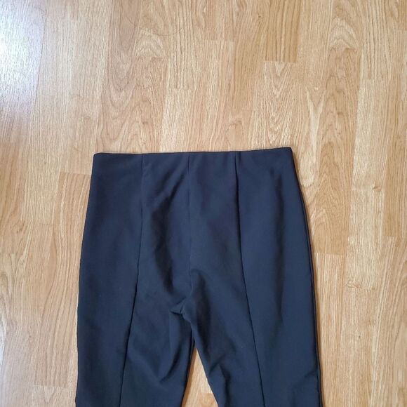✨ VINCE ✨ Stitch-front Seam Leggings - [Large, Black] - Picture 7 of 13
